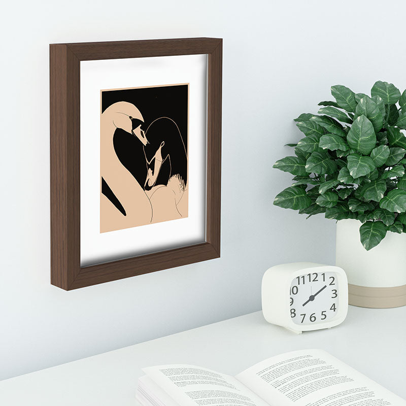 ThingDesign Two Swans I Recessed Framing Rectangle