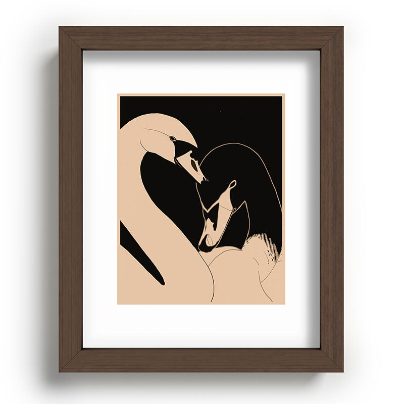 ThingDesign Two Swans I Recessed Framing Rectangle