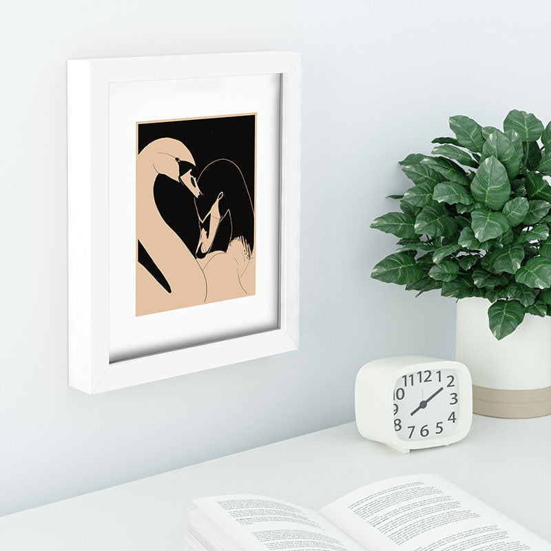 ThingDesign Two Swans I Recessed Framing Rectangle