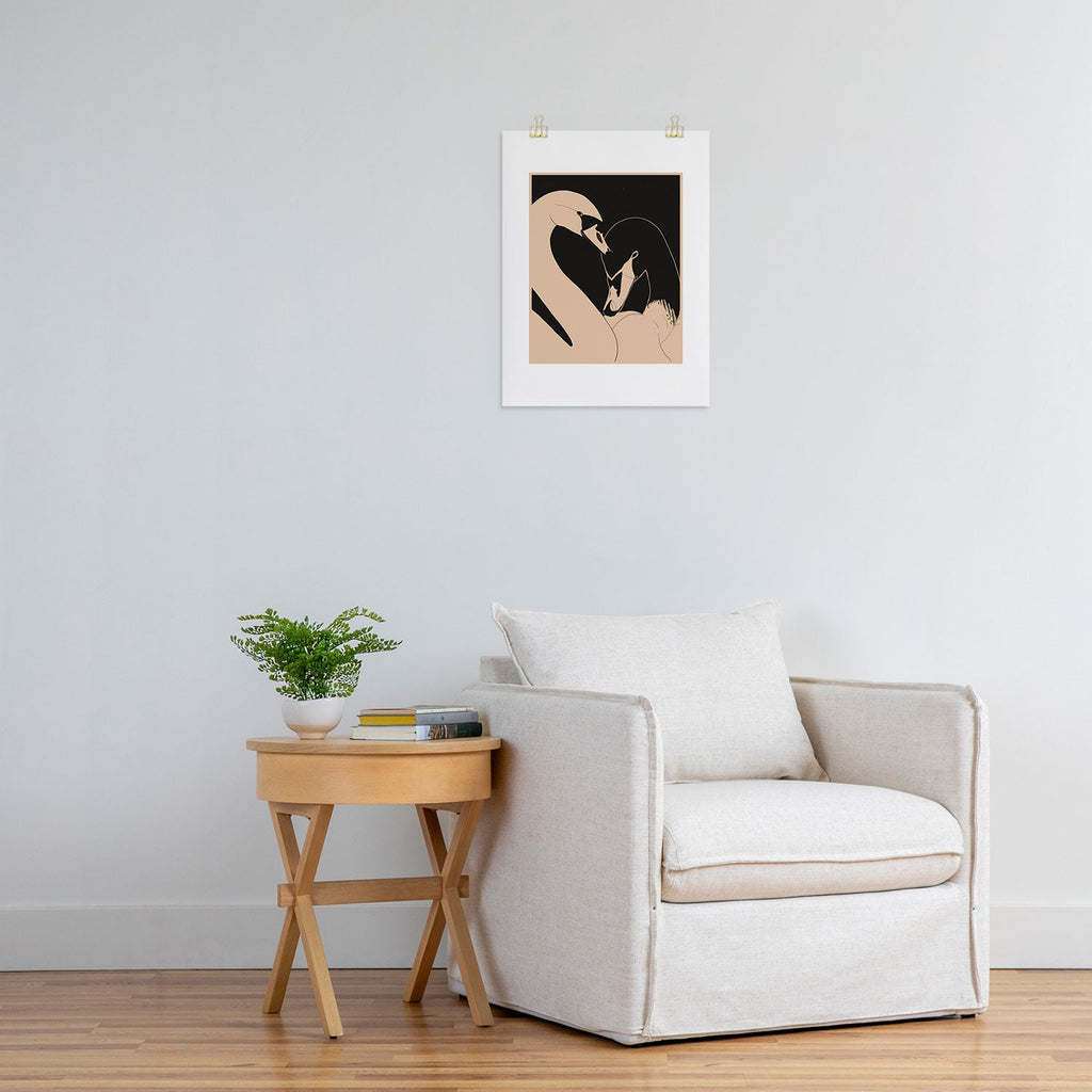 ThingDesign Two Swans I Art Print
