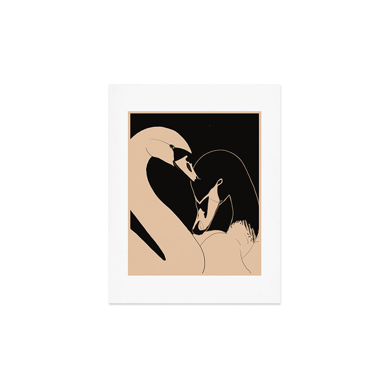 ThingDesign Two Swans I Art Print