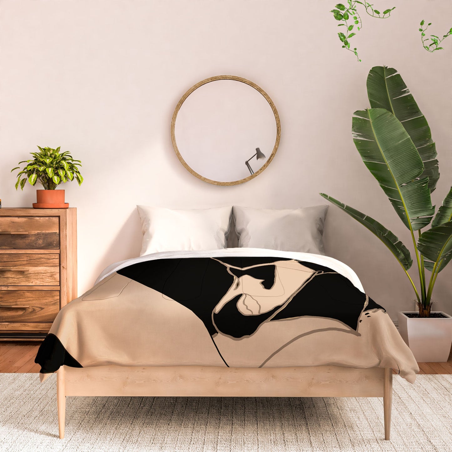 ThingDesign Two Swans I Comforter