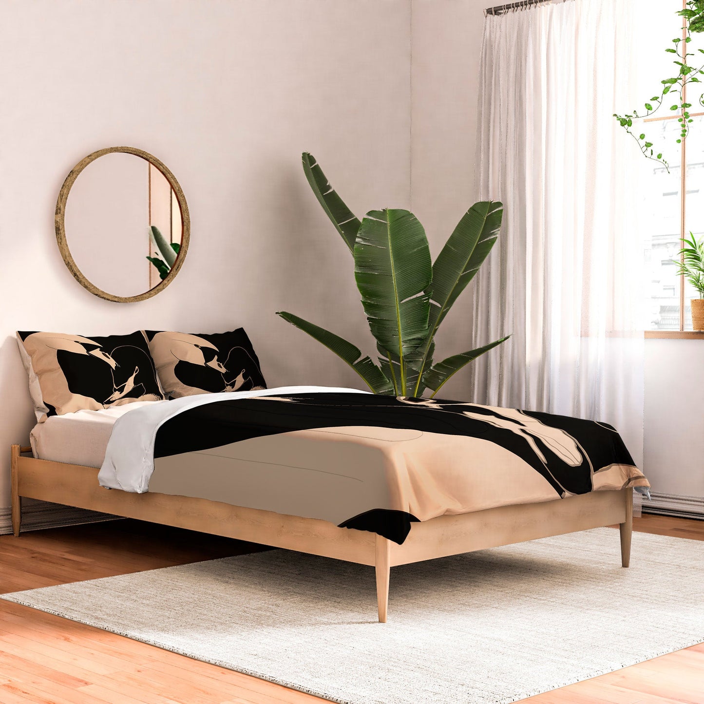 ThingDesign Two Swans I Comforter