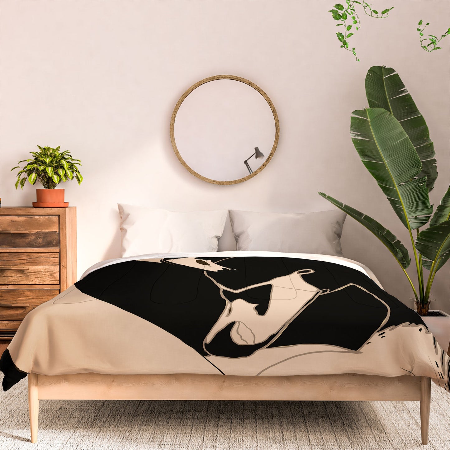 ThingDesign Two Swans I Comforter