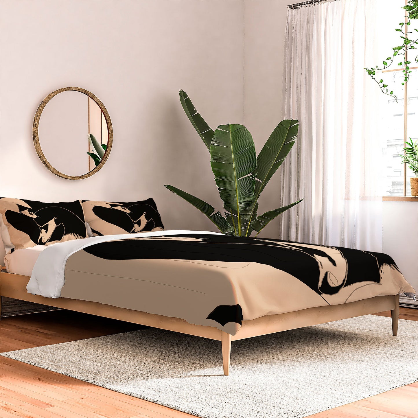ThingDesign Two Swans I Comforter