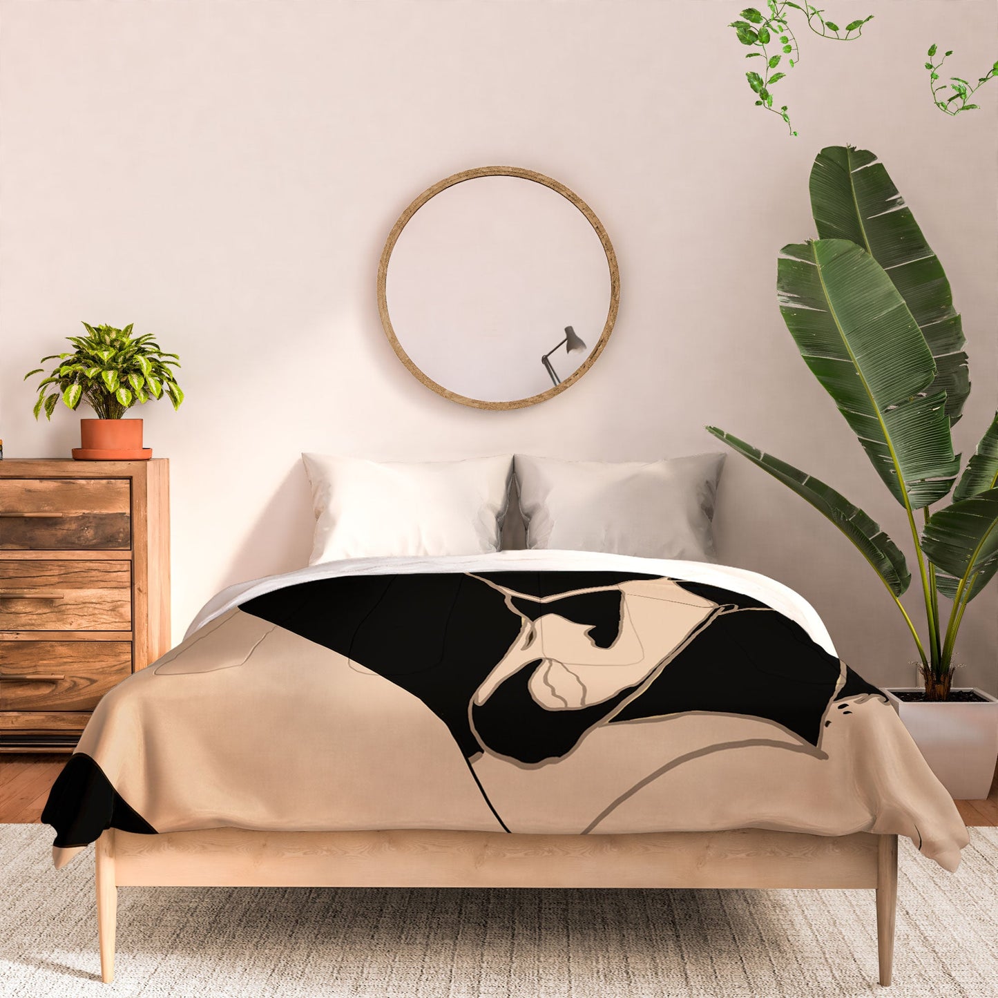 ThingDesign Two Swans I Comforter