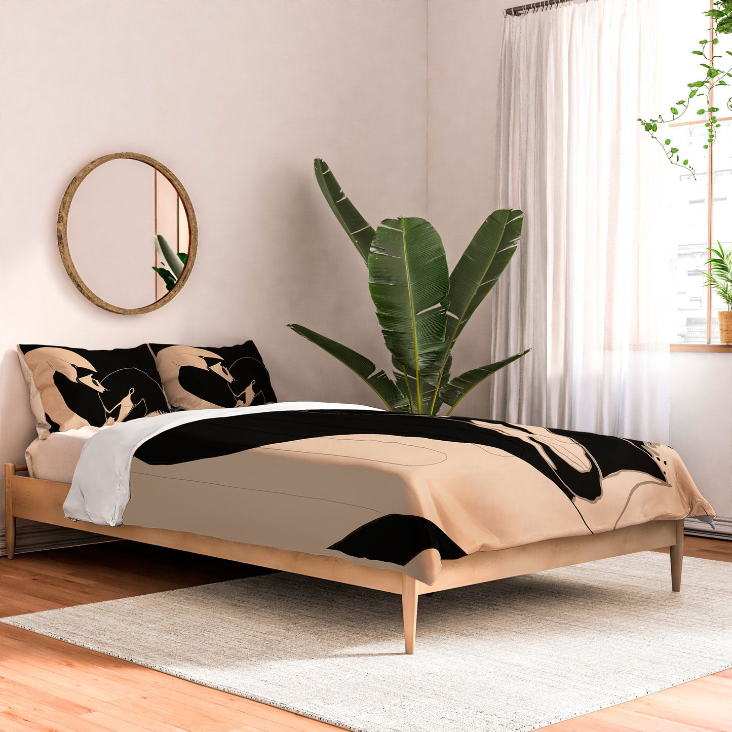 ThingDesign Two Swans I Comforter