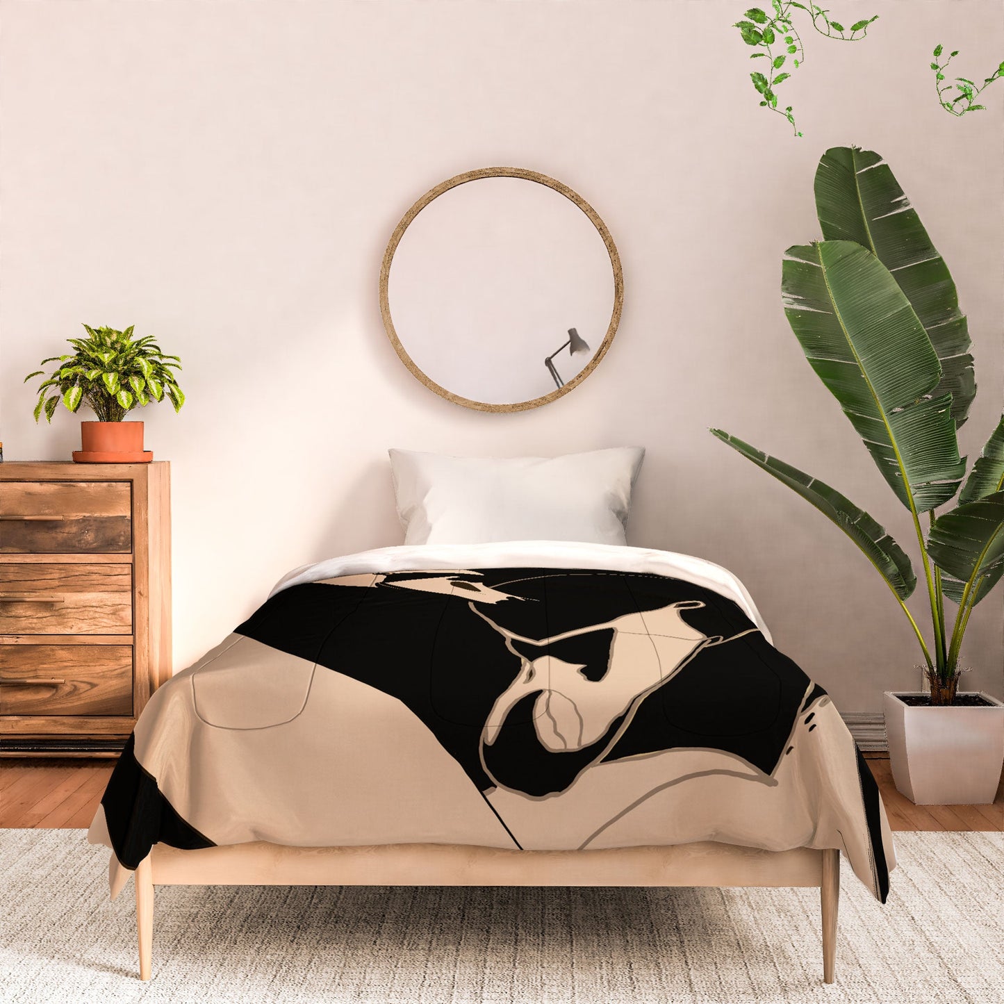 ThingDesign Two Swans I Comforter