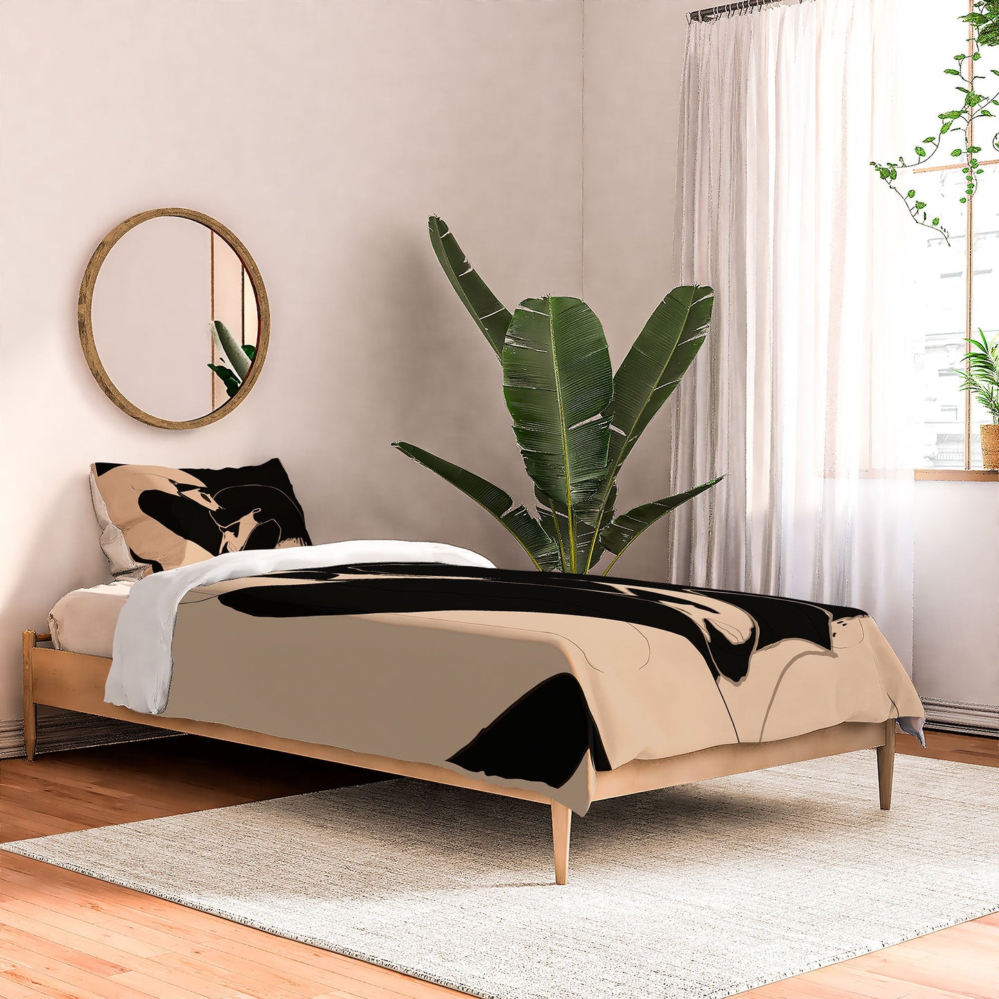 ThingDesign Two Swans I Comforter