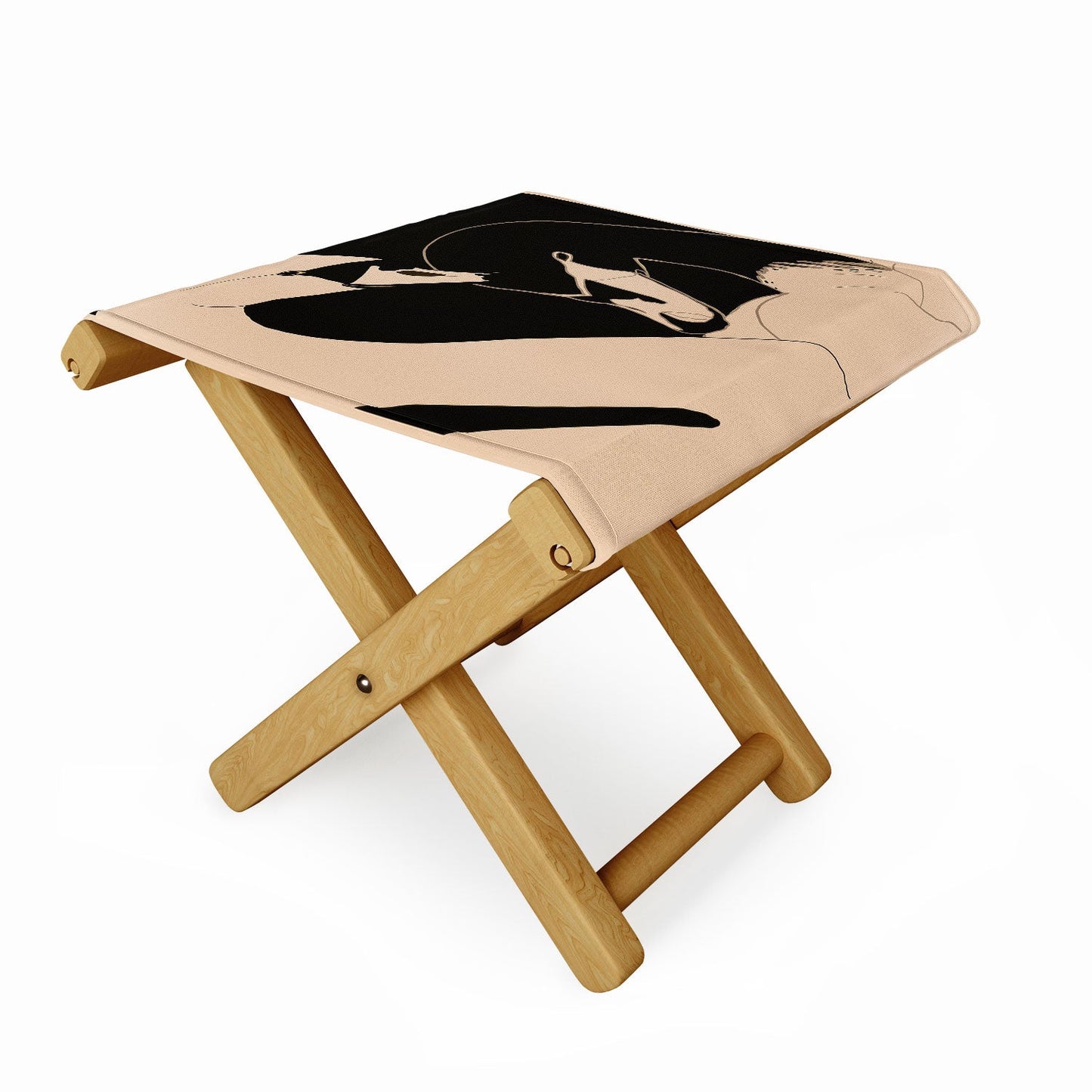ThingDesign Two Swans I Folding Stool
