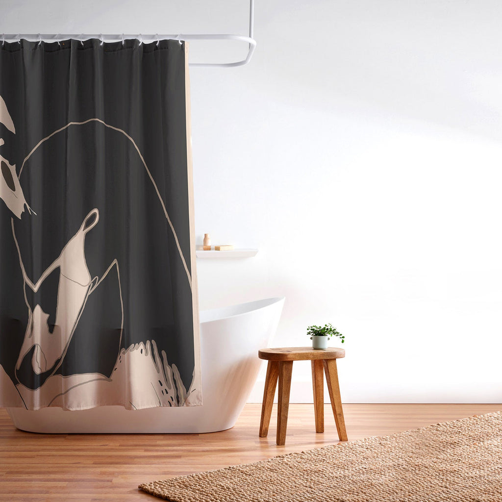 ThingDesign Two Swans I Shower Curtain