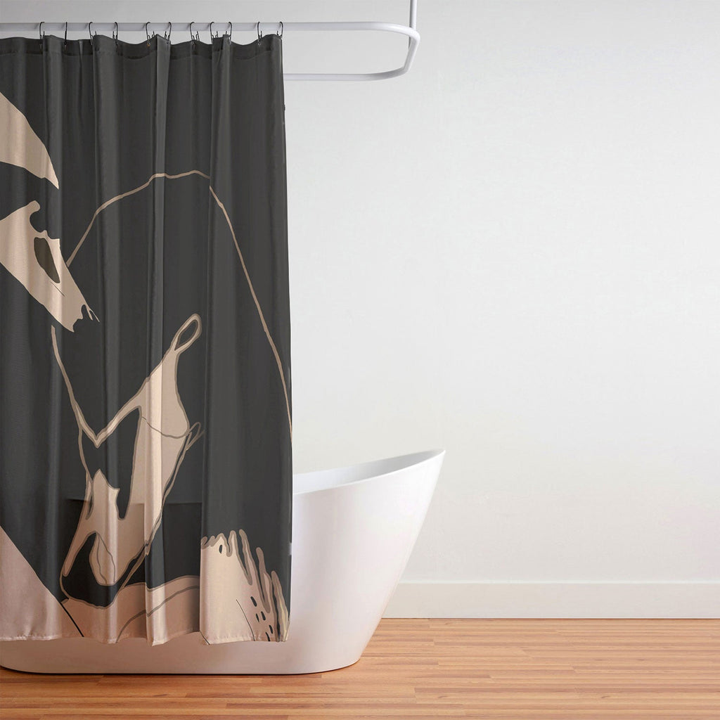 ThingDesign Two Swans I Shower Curtain