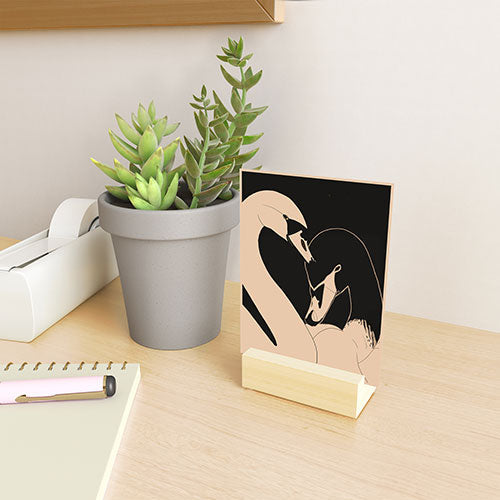 ThingDesign Two Swans I Mini Art Print