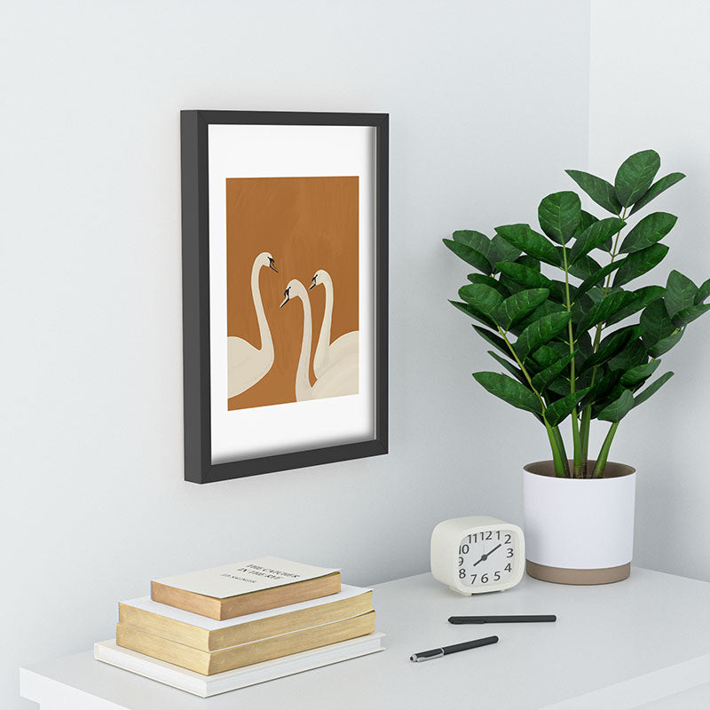 ThingDesign White Swans 2 Recessed Framing Rectangle