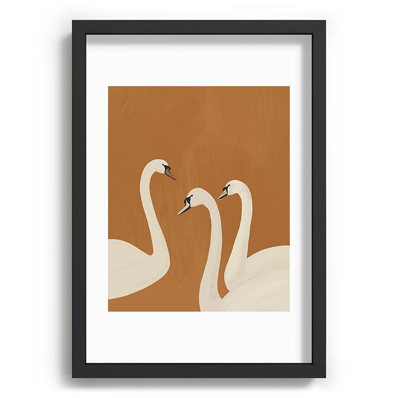 ThingDesign White Swans 2 Recessed Framing Rectangle