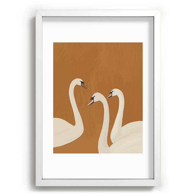 ThingDesign White Swans 2 Recessed Framing Rectangle