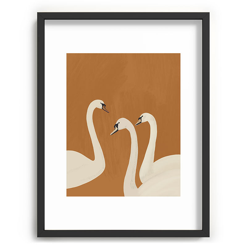ThingDesign White Swans 2 Recessed Framing Rectangle