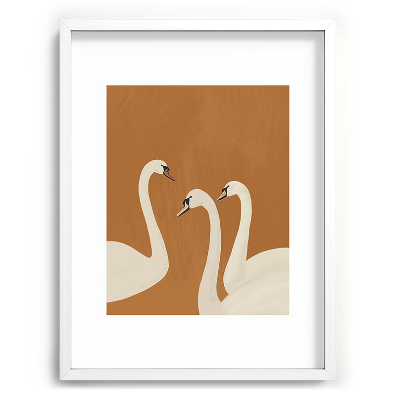 ThingDesign White Swans 2 Recessed Framing Rectangle