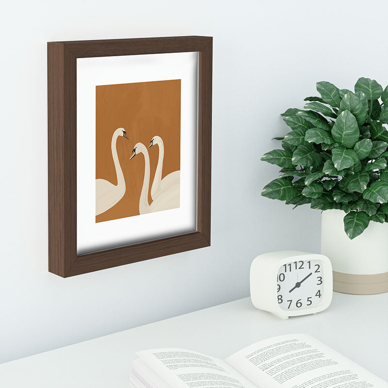ThingDesign White Swans 2 Recessed Framing Rectangle