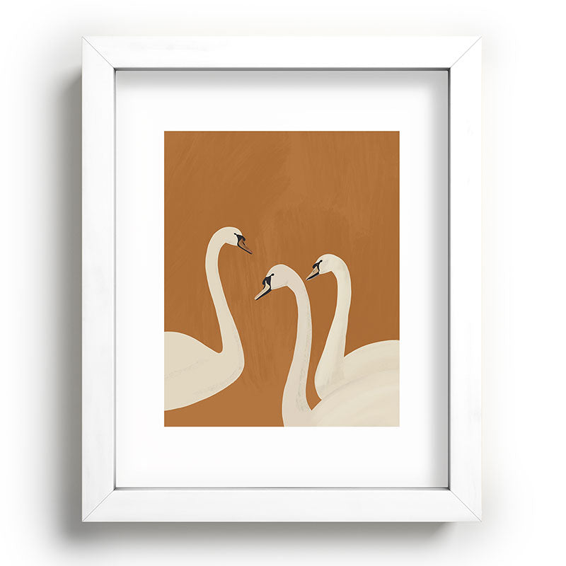 ThingDesign White Swans 2 Recessed Framing Rectangle