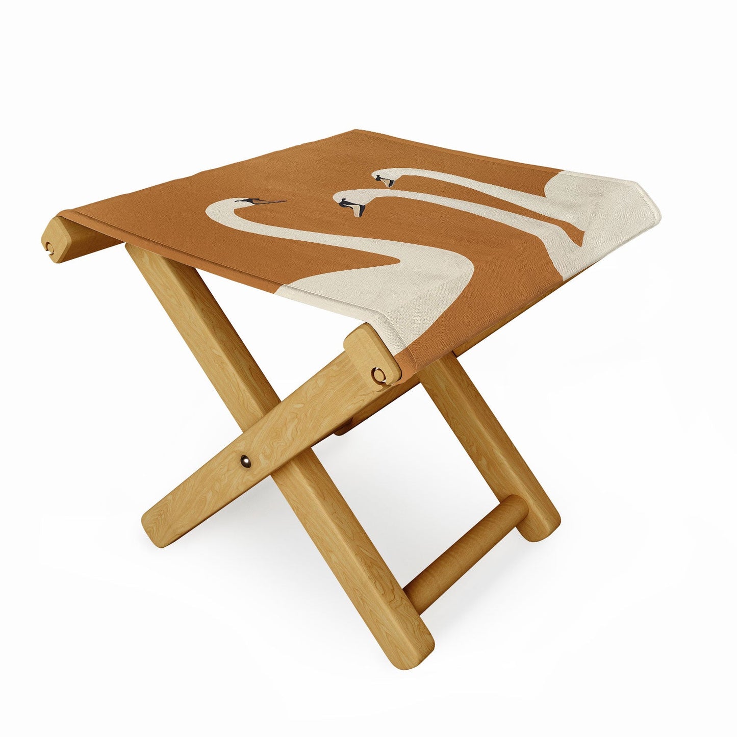 ThingDesign White Swans 2 Folding Stool