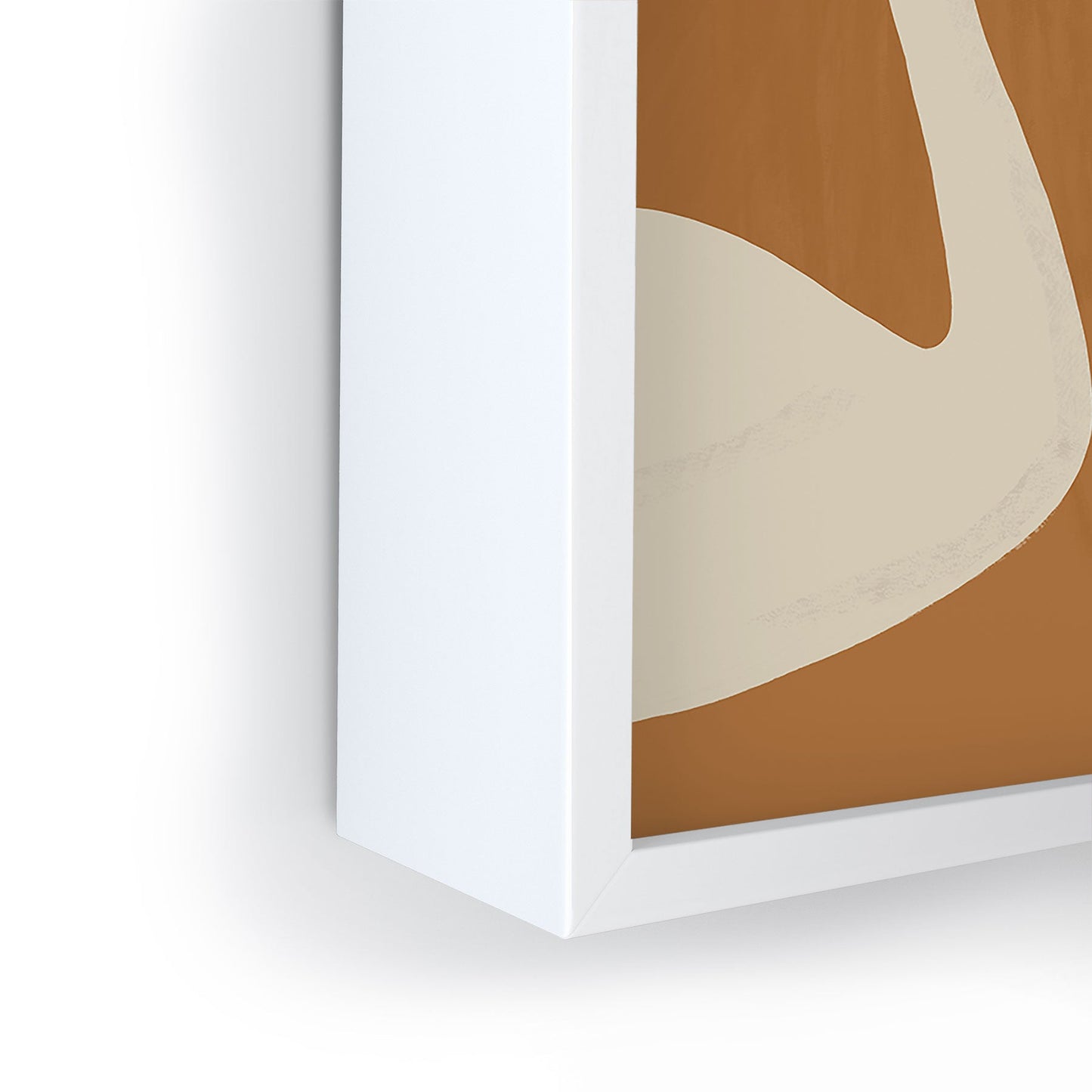 ThingDesign White Swans 2 Framed Mini Art Print