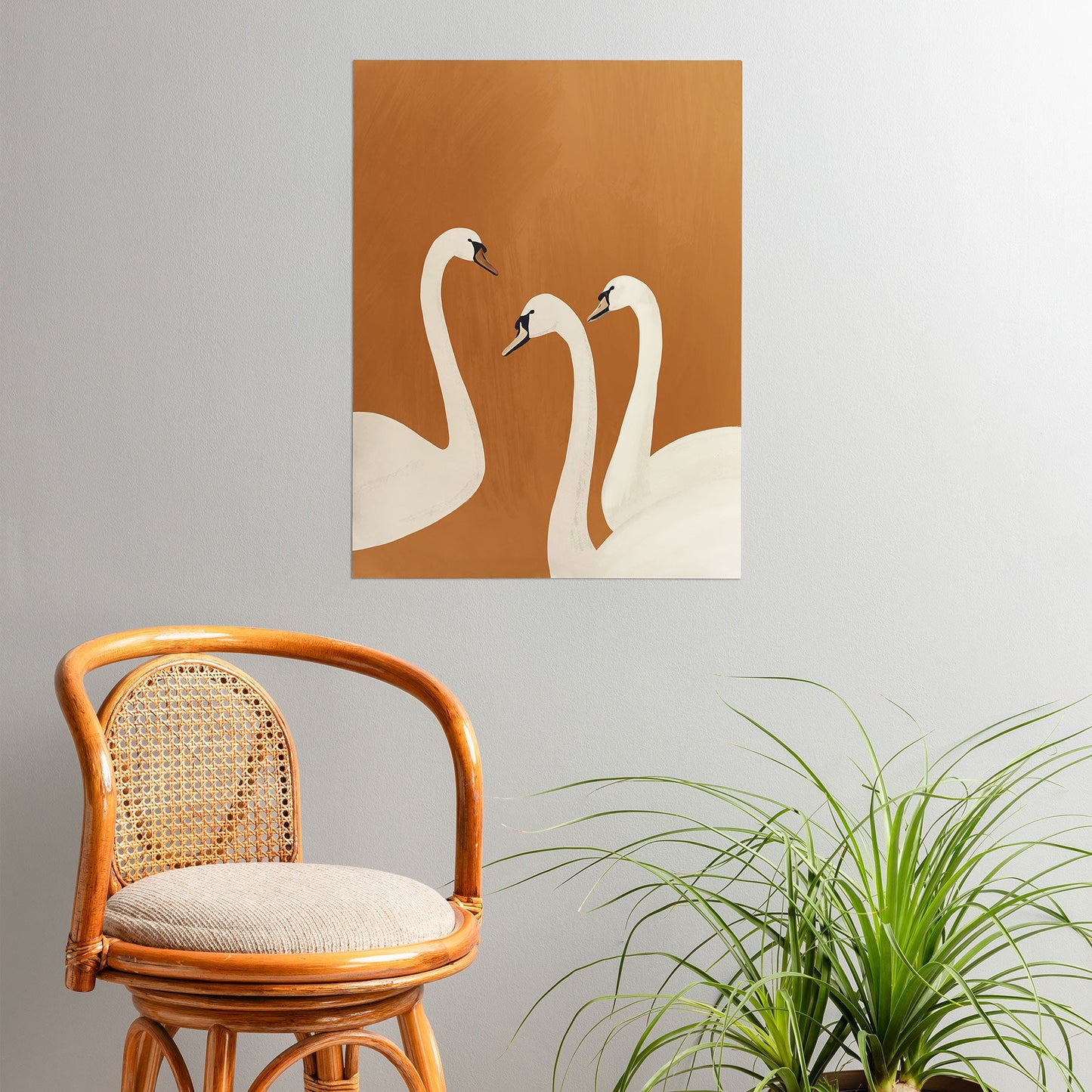 ThingDesign White Swans 2 Poster