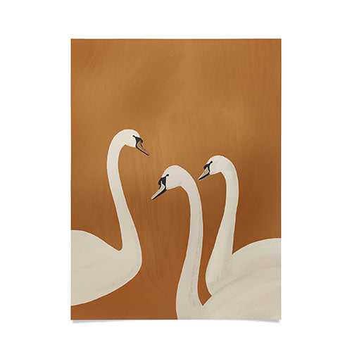 ThingDesign White Swans 2 Poster