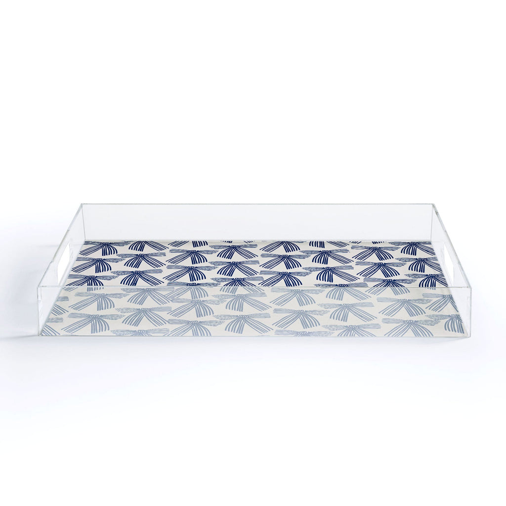 ThirtyOne Illustrations baubles bows bn artboard 1 Acrylic Tray