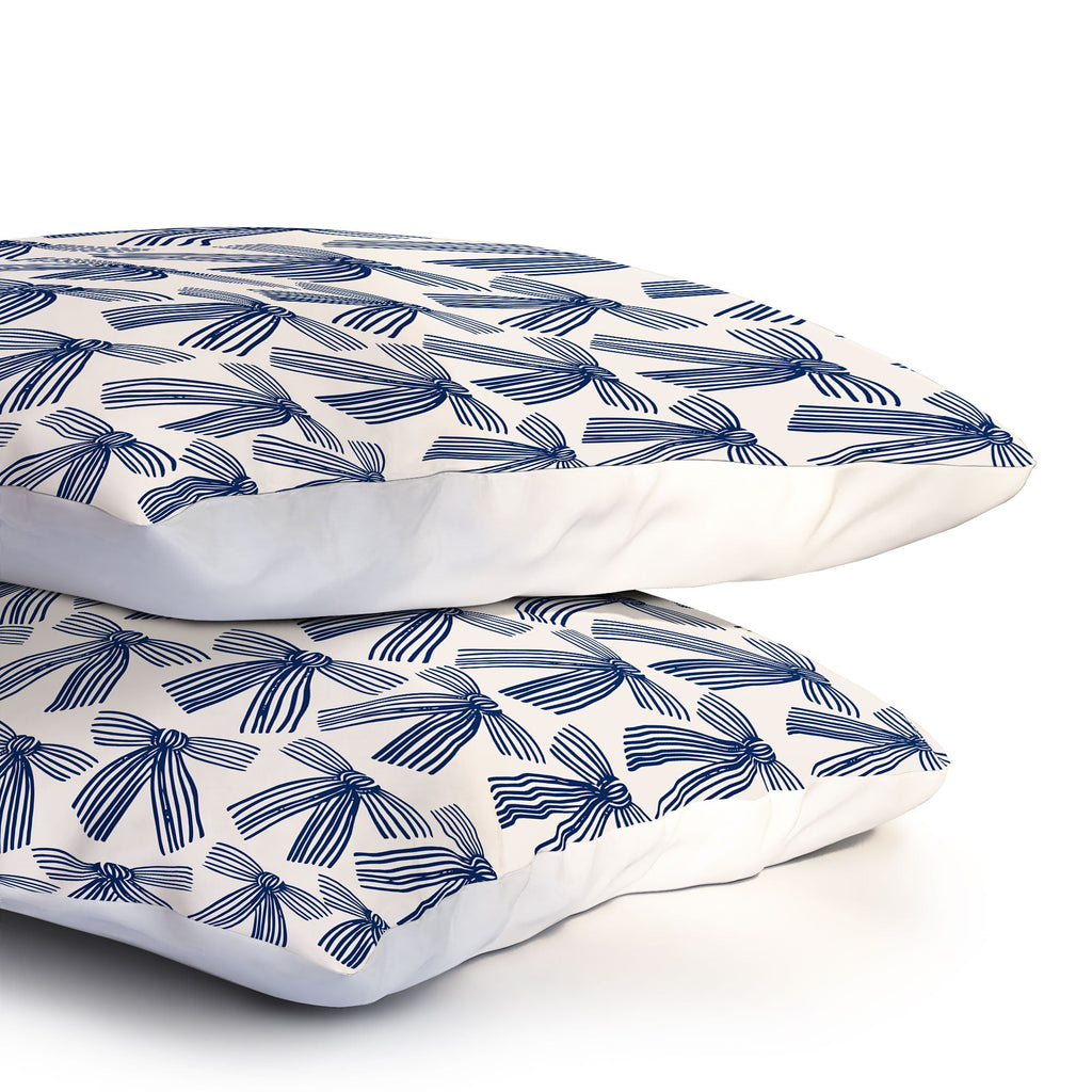 ThirtyOne Illustrations baubles bows bn artboard 1 Pillow Shams