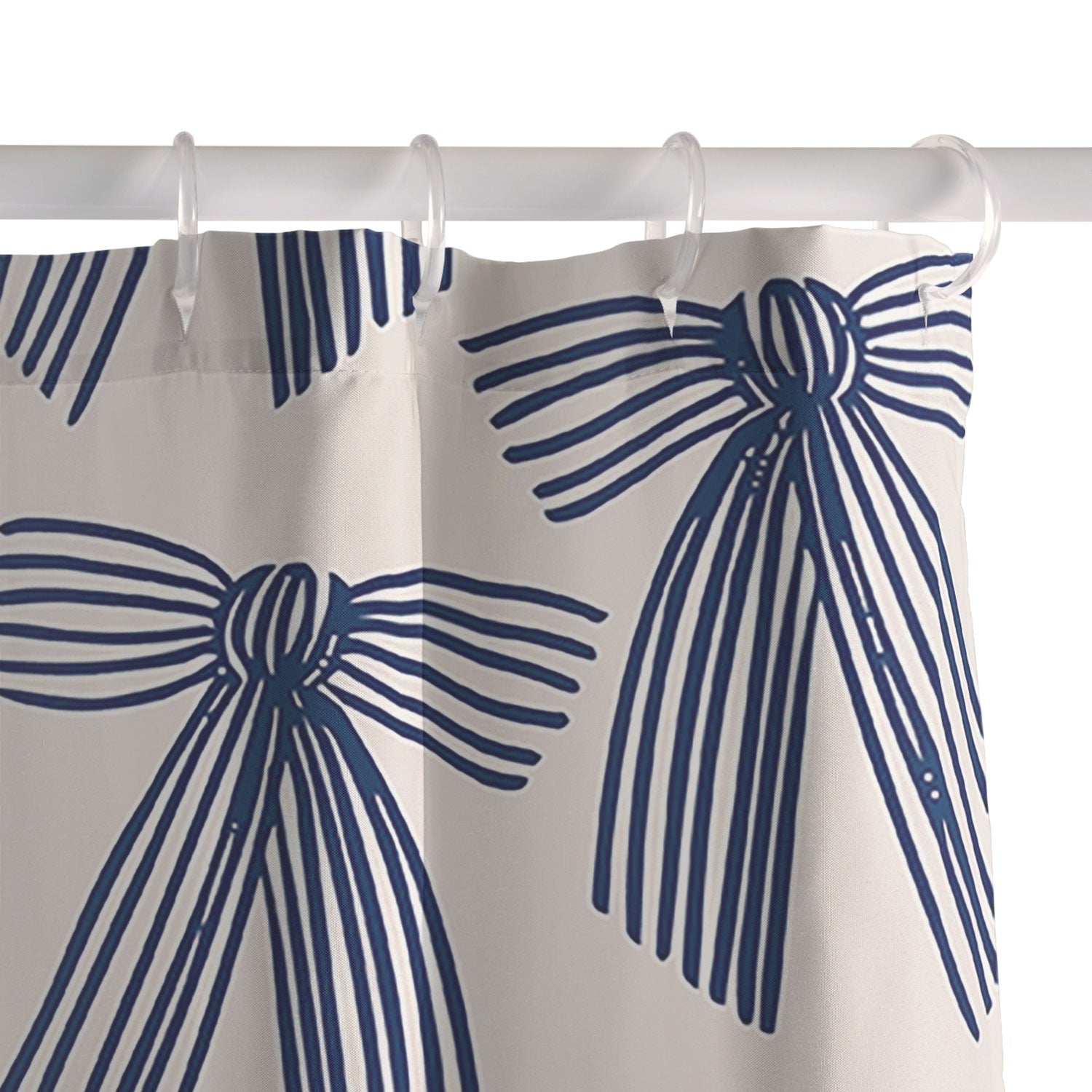 ThirtyOne Illustrations baubles bows bn artboard 1 Shower Curtain