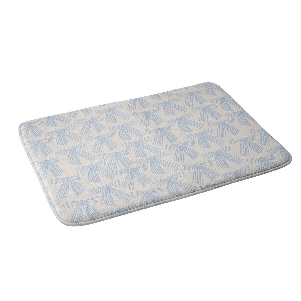ThirtyOne Illustrations baubles bows bn artboard 2 Memory Foam Bath Mat