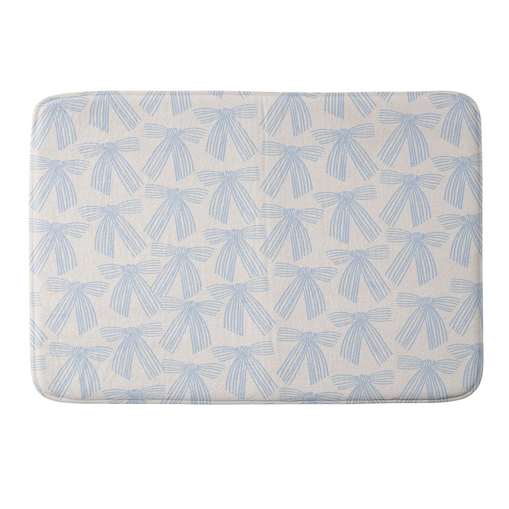 ThirtyOne Illustrations baubles bows bn artboard 2 Memory Foam Bath Mat