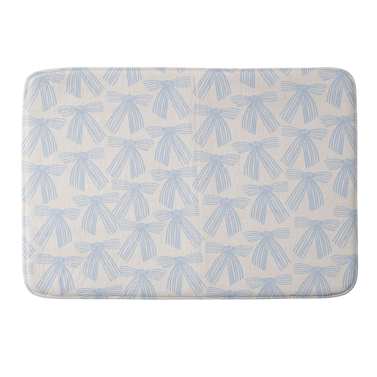 ThirtyOne Illustrations baubles bows bn artboard 2 Memory Foam Bath Mat
