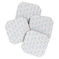 ThirtyOne Illustrations baubles bows bn artboard 2 Coaster Set