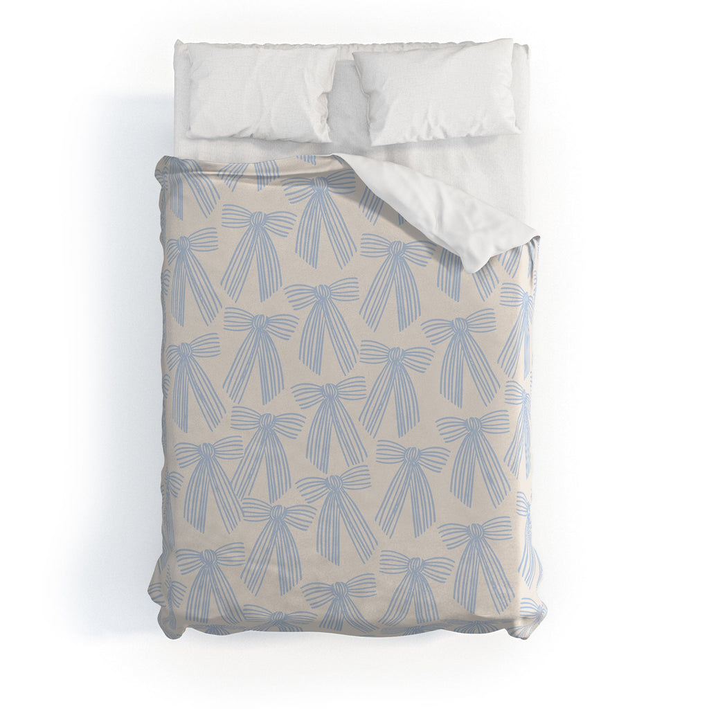 ThirtyOne Illustrations baubles bows bn artboard 2 Duvet Cover