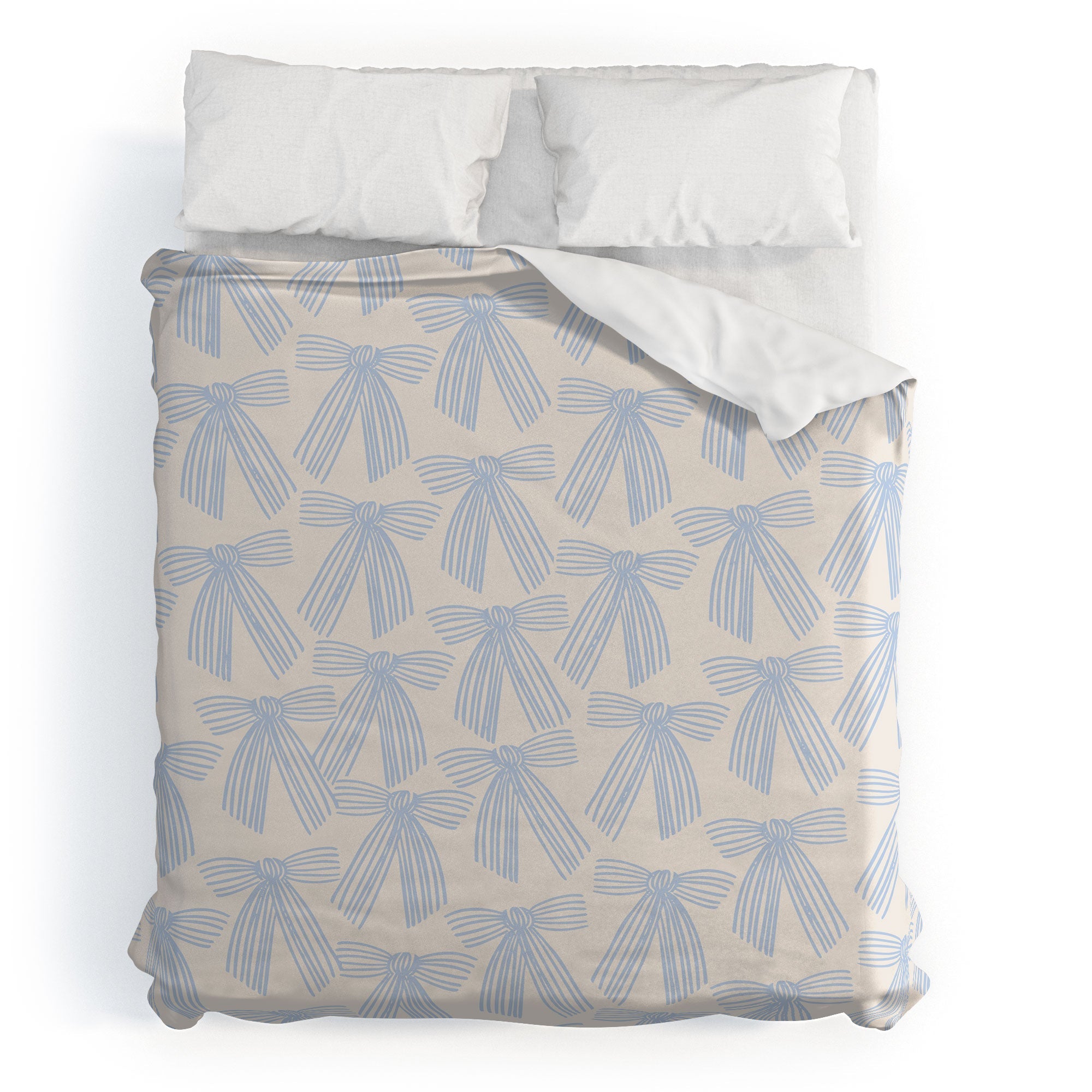 ThirtyOne Illustrations baubles bows bn artboard 2 Duvet Cover