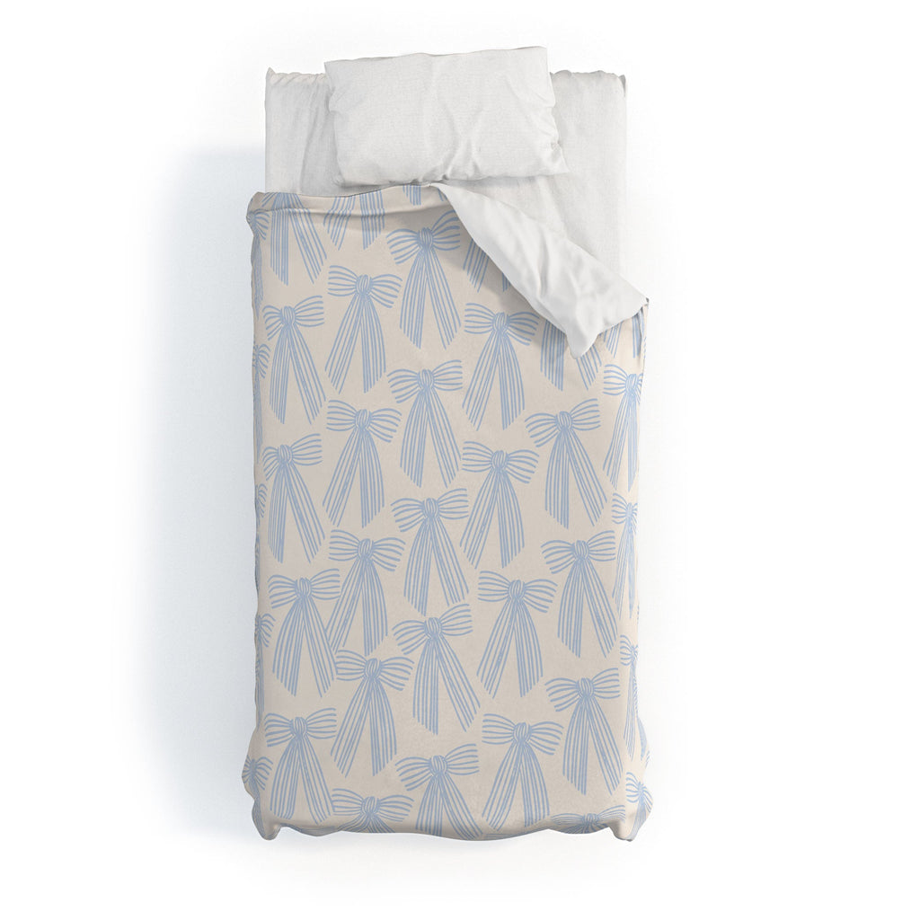 ThirtyOne Illustrations baubles bows bn artboard 2 Duvet Cover