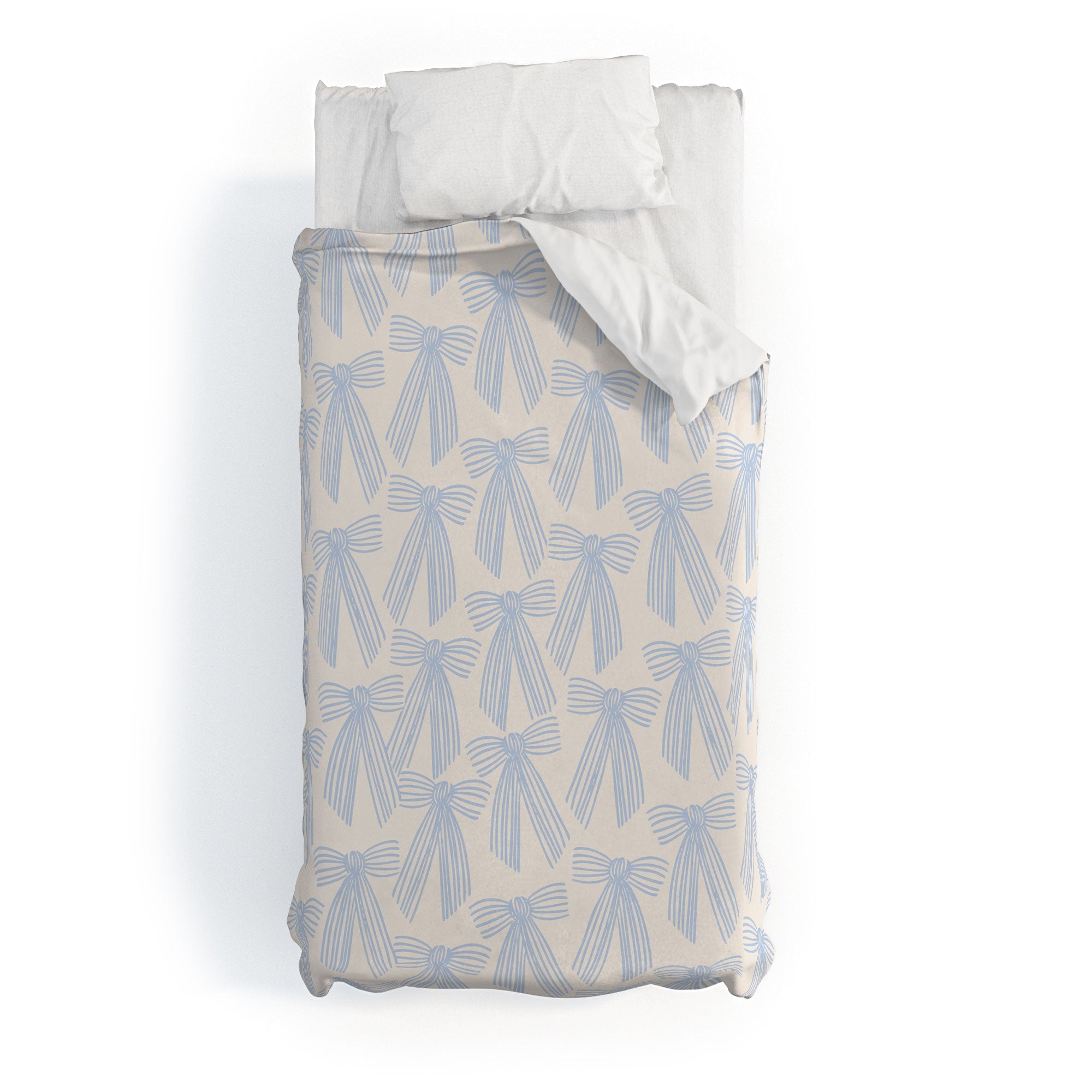 ThirtyOne Illustrations baubles bows bn artboard 2 Duvet Cover