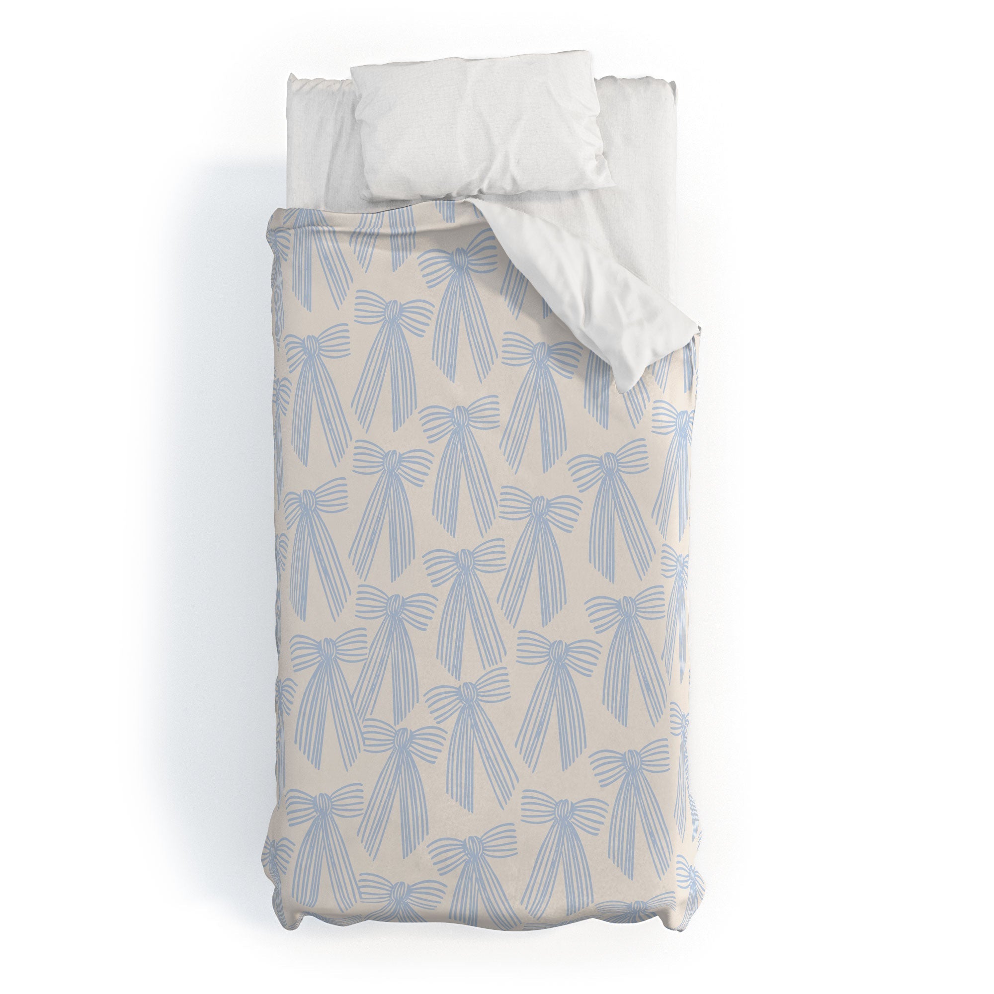 ThirtyOne Illustrations baubles bows bn artboard 2 Duvet Cover