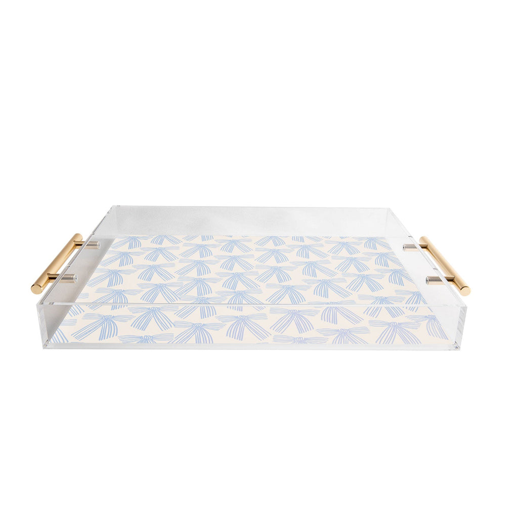 ThirtyOne Illustrations baubles bows bn artboard 2 Acrylic Tray