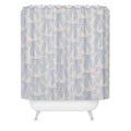ThirtyOne Illustrations baubles bows bn artboard 2 Shower Curtain