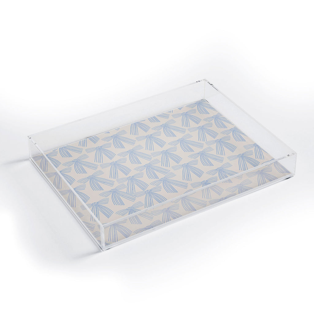 ThirtyOne Illustrations baubles bows bn artboard 2 Acrylic Tray
