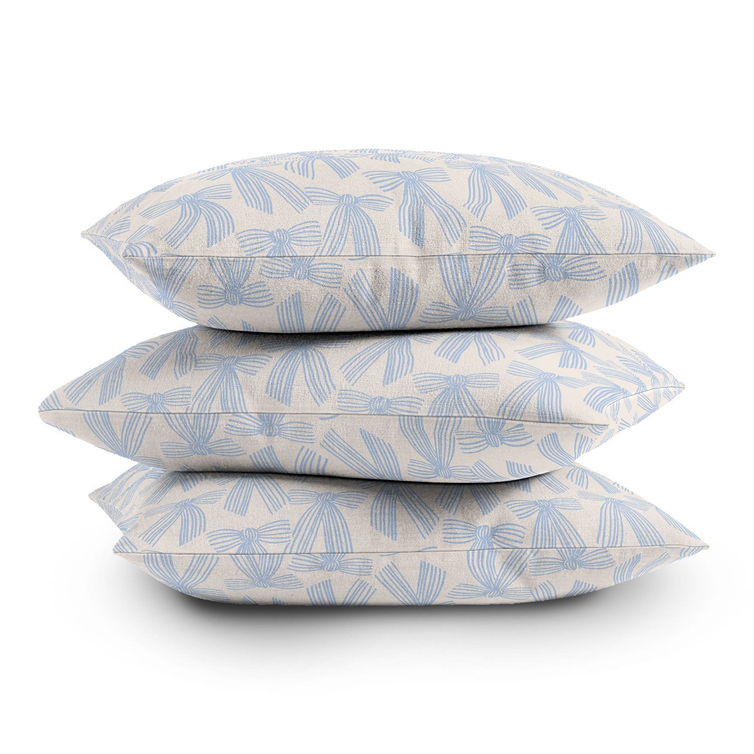 ThirtyOne Illustrations baubles bows bn artboard 2 Outdoor Throw Pillow