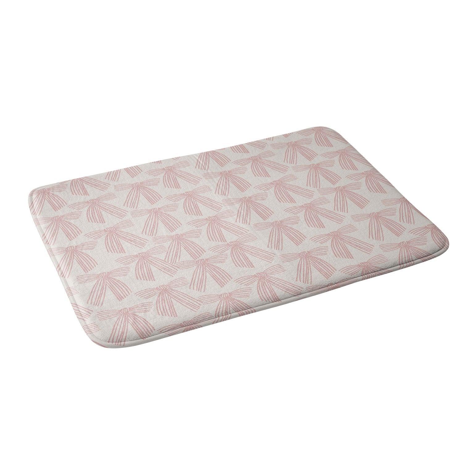 ThirtyOne Illustrations baubles bows bn artboard 3 Memory Foam Bath Mat