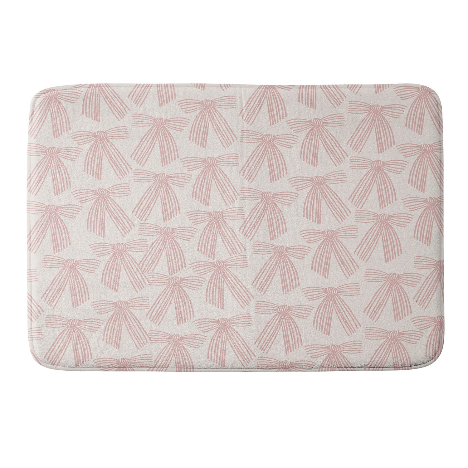 ThirtyOne Illustrations baubles bows bn artboard 3 Memory Foam Bath Mat