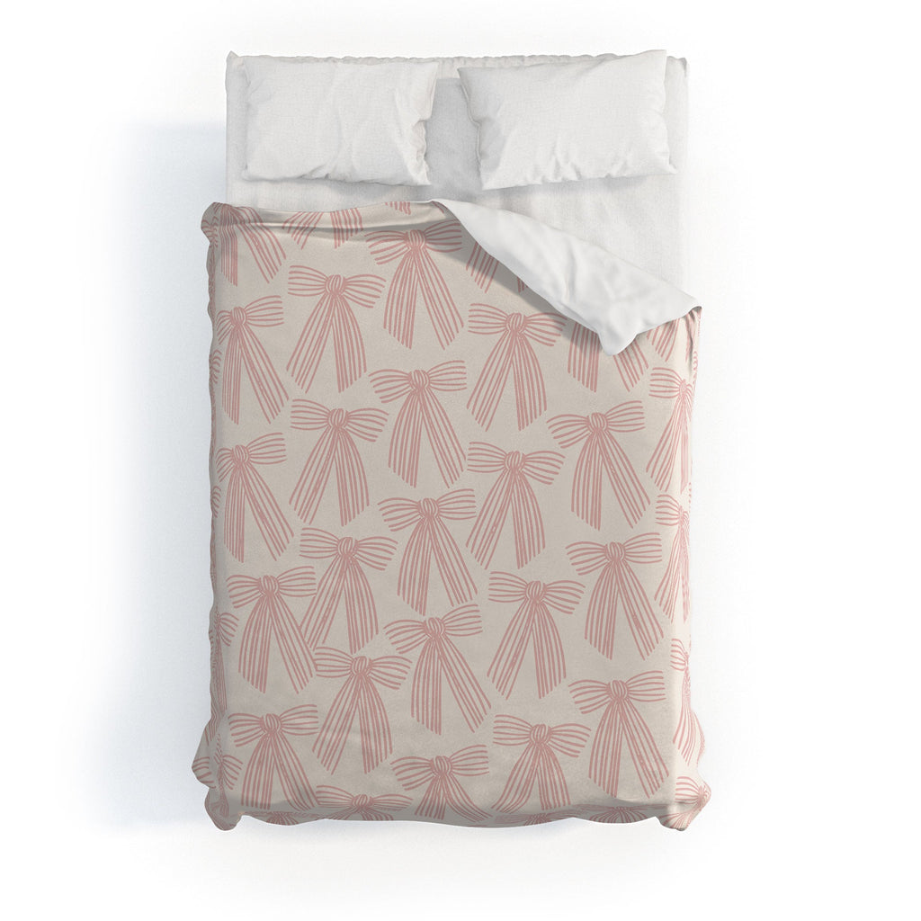 ThirtyOne Illustrations baubles bows bn artboard 3 Duvet Cover