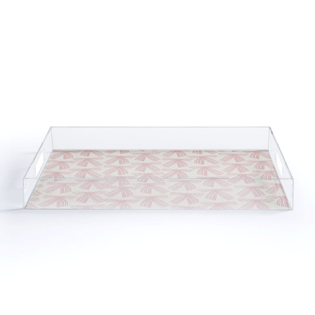 ThirtyOne Illustrations baubles bows bn artboard 3 Acrylic Tray