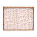 ThirtyOne Illustrations baubles bows bn artboard 3 Rectangular Tray