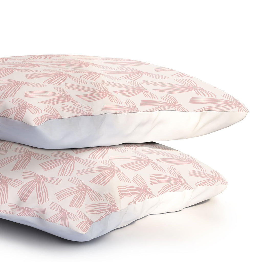 ThirtyOne Illustrations baubles bows bn artboard 3 Pillow Shams